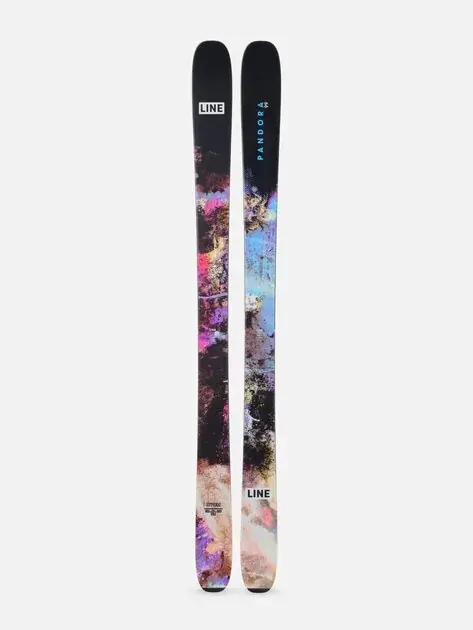 Novinka LINE Pandora 99 lyže 156 multicolor