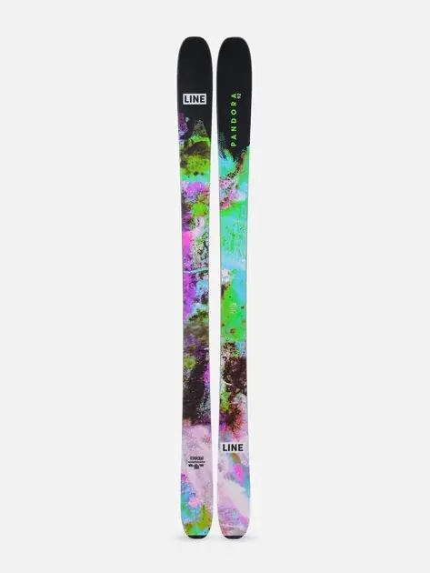 LINE Pandora 92 lyže 161 multicolor Vysoce Kvalitní