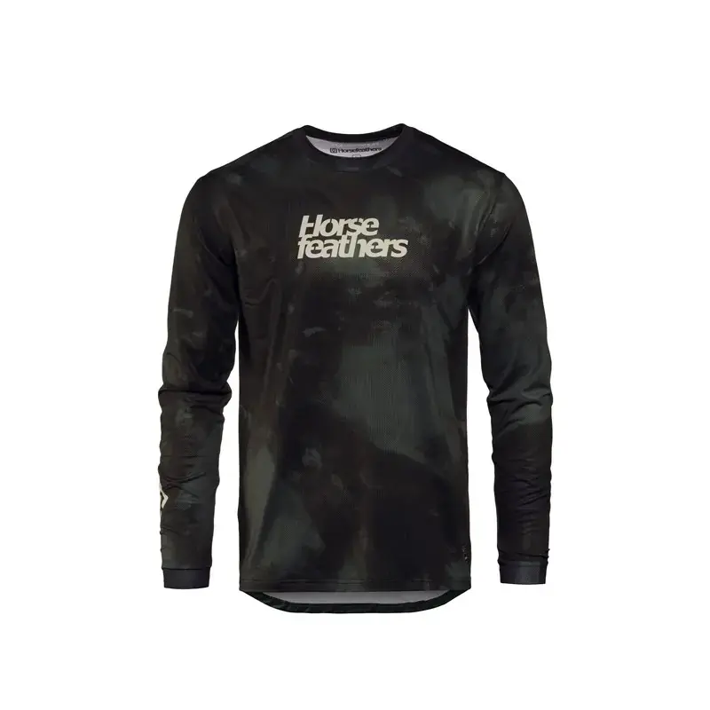 Horsefeathers Quantum Ls Bike dres L černá/béžová Ihned K Objednání