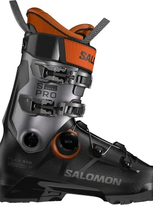 Značkový Salomon ALP. BOOTS S/PRO SUPRA BOA 110 GW Black 28/28,5 černá/oranžová