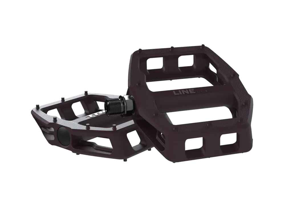 Trek Sada plochých pedálů Line Comp 15 mm fialová Cenová Bomba
