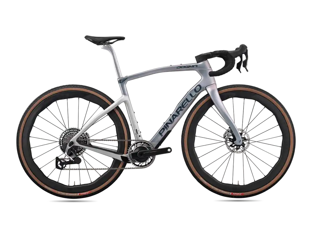 Pinarello DOGMA GR SRAM RED XPLR AXS 1x13 (MY26) 500 stříbrná Cenová Bomba