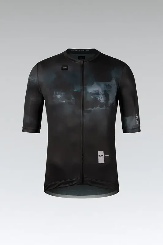 Super Cena Gobik dres S/S STARK M M černá/šedá