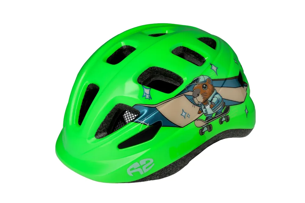 Must-Have R2 bike přilba Bunny XS zelená/modrá