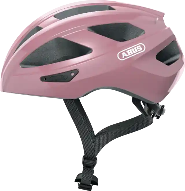 Objednat Nyní Silniční cyklistická helma Abus Macator Shiny Rose - růžová - Velikost S
