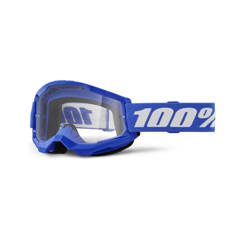 Sjezdové brýle 100% STRATA 2 Blue - Clear Lens Nejlepší Volba