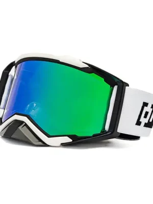Sjezdové MTB brýle Horsefeathers Garett - black/white Nakupujte Hned
