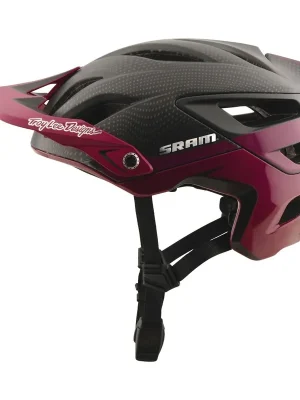 Nejlepší Volba TLD HELMA A3 TROY LEE DESIGNS X SRAM RADIOSCAPE BLK / BERRY (15095500) - Velikost XS-S