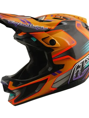 Must-Have TLD HELMA D4 CARBON MIPS CREST GOLD (13901700) - Velikost L