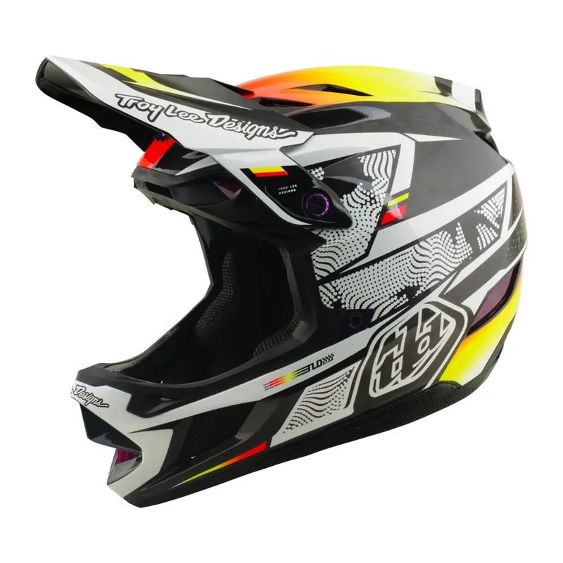 Rychlé Dodání TLD HELMA D4 CARBON MIPS LINED UP BLACK (13902500) - Velikost L