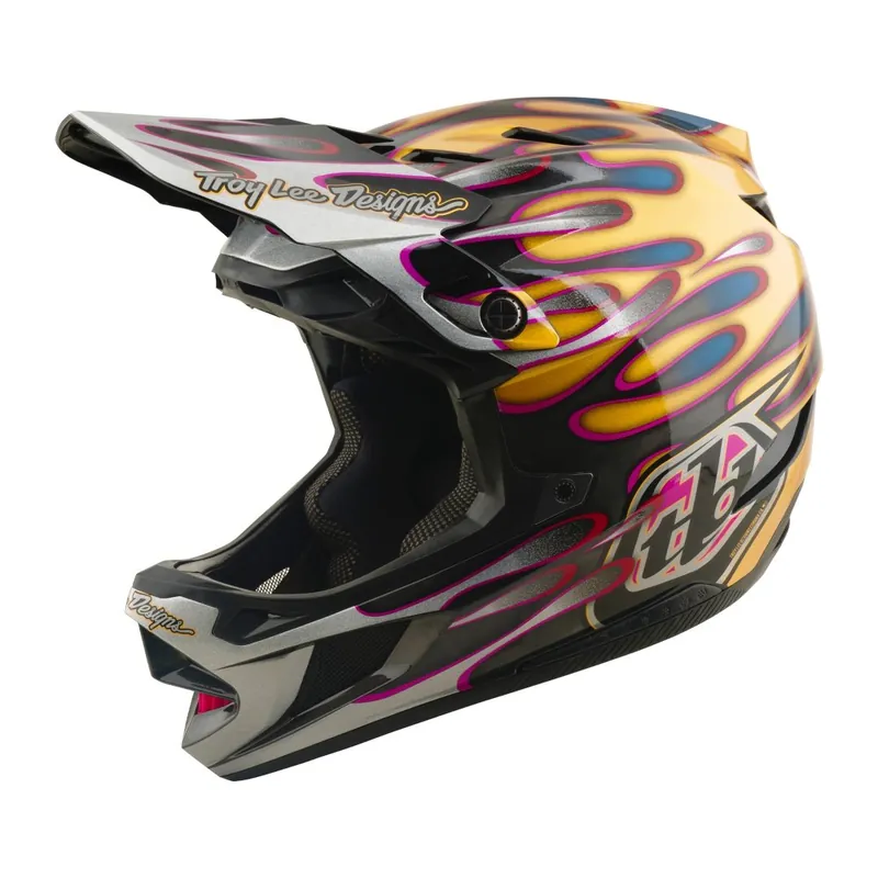 TLD HELMA D4 CARBON MIPS OVERSPRAY GOLD / BLACK (13903000) - Velikost XL Přímo Od Výrobce