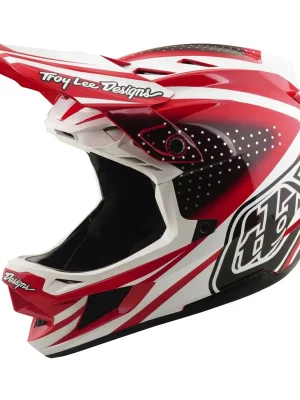 Aktuální TLD HELMA D4 POLYACRYLITE MIPS THE LINE FIRE / WHITE (17404701) - Velikost M