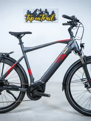 Trekingové elektrokolo Raymon TourRay 6.0 pánské Anthracit Red - Velikost XL Dokud Zásoby Vydrží
