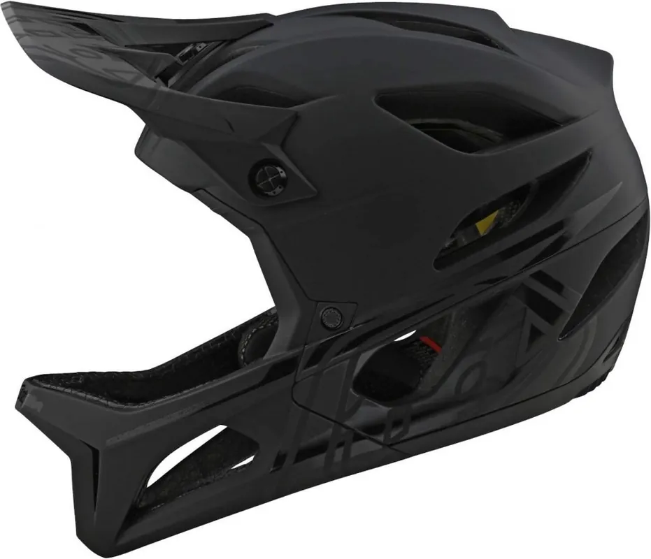Troy Lee Designs Stage Mips Stealth Midnight - Velikost M/L Jen Po Omezenou Doba