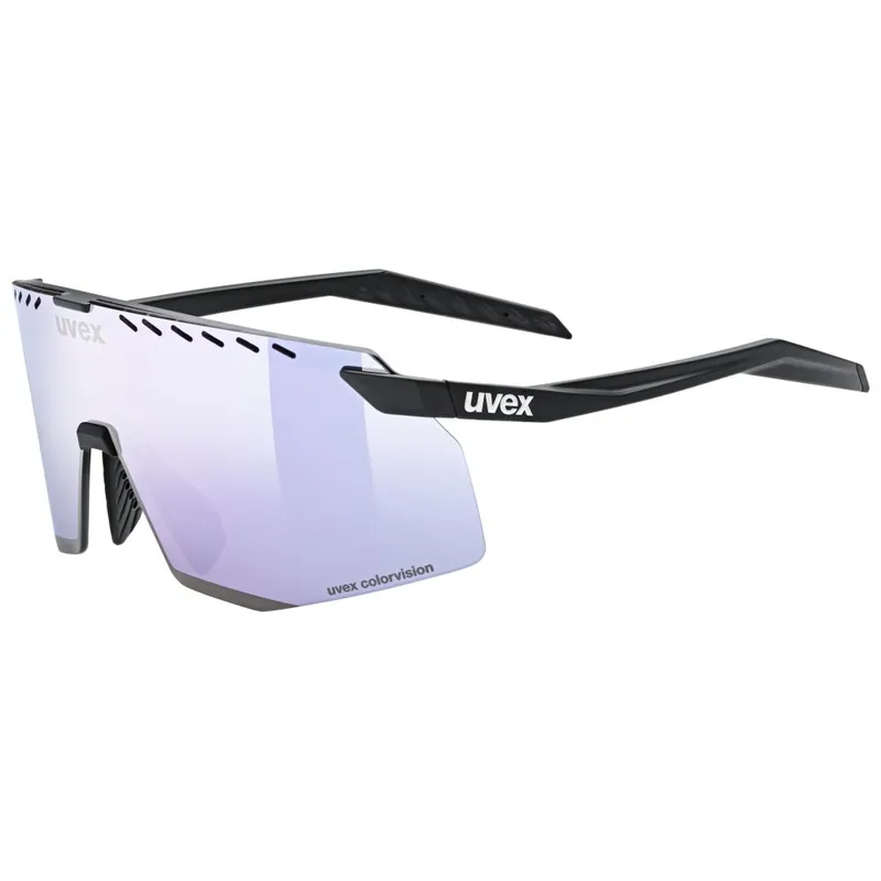 UVEX BRÝLE PACE STAGE CV BLACK MATT/MIR. LAVENDER (S5330522281) Finální Výprodej