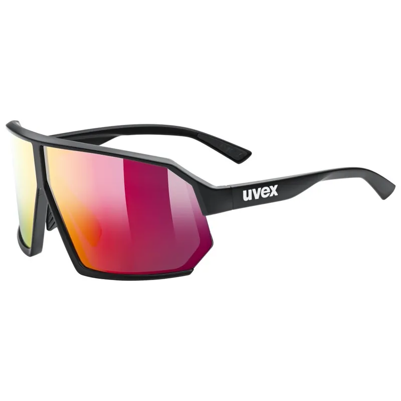 UVEX BRÝLE SPORTSTYLE 237 BLACK MATT/MIR. RED (S5330582216) Originální